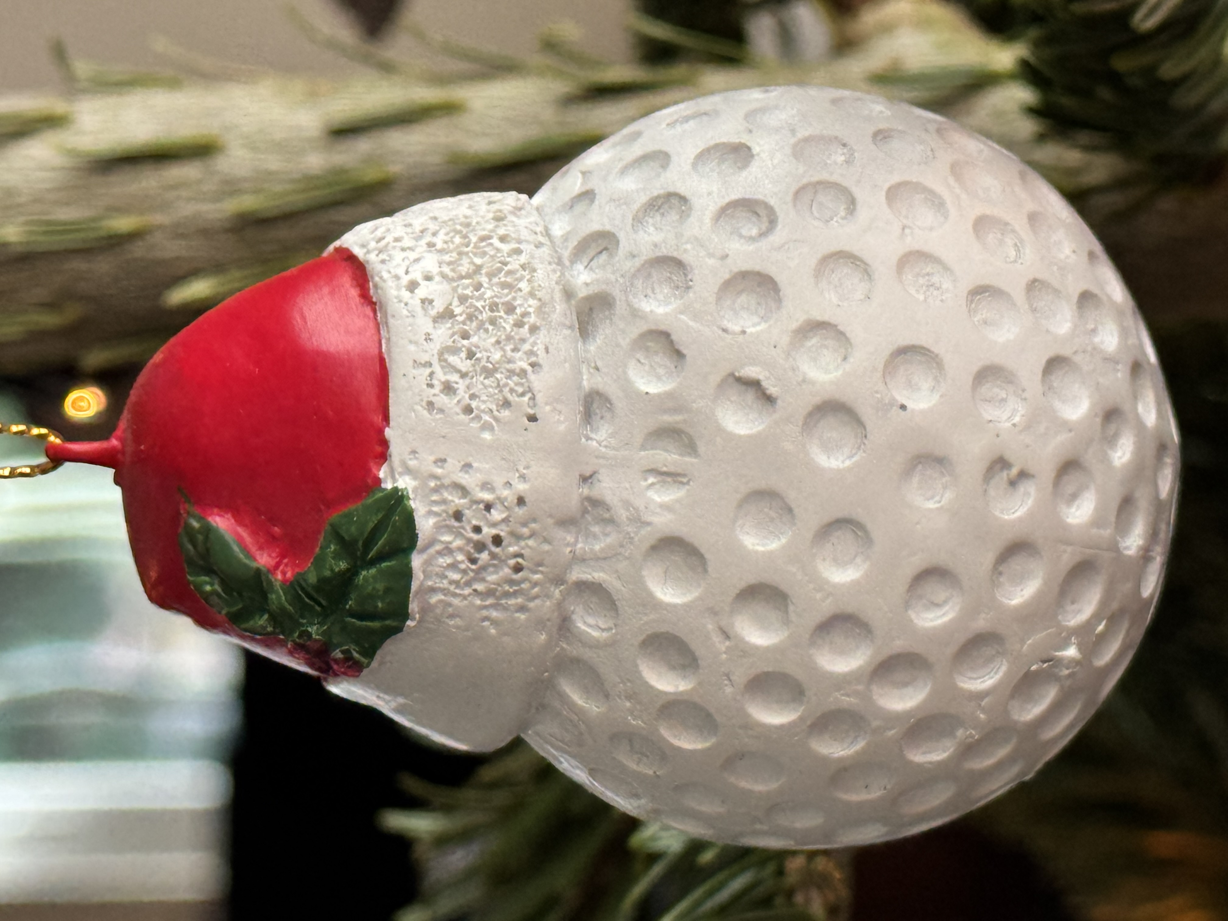 Golfball Weihnachten