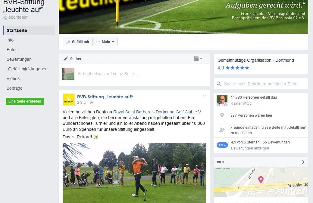 Rekordspende durch Royal Saint Barbara’s