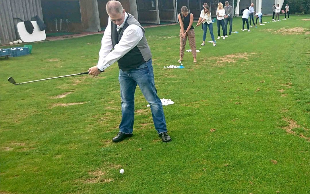 Netzwerk Dortmunder Pressesprecher schnuppert Golf