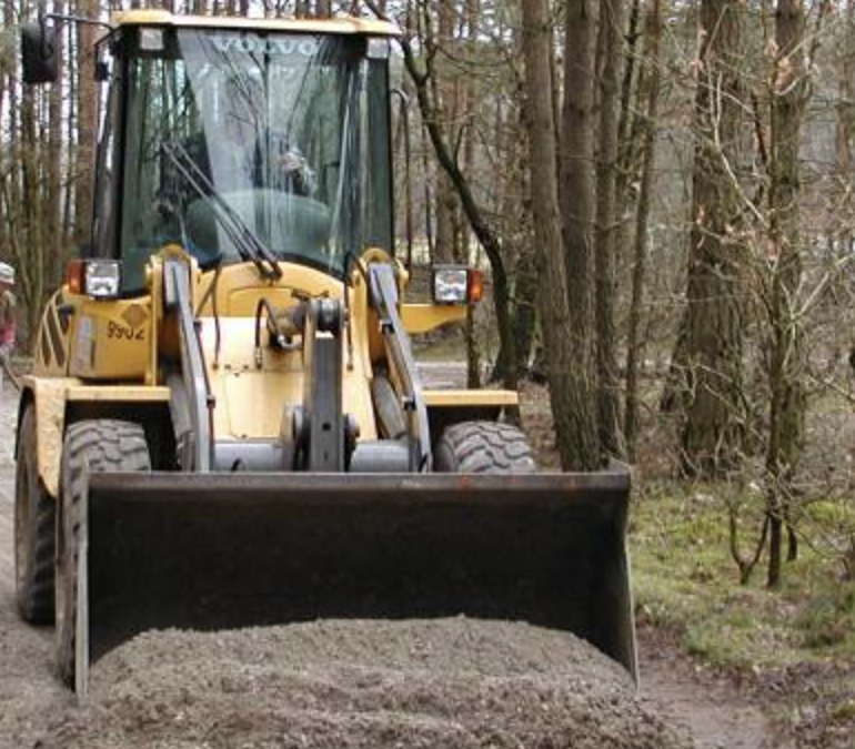 Wegearbeiten am 07.- 09.06.2022