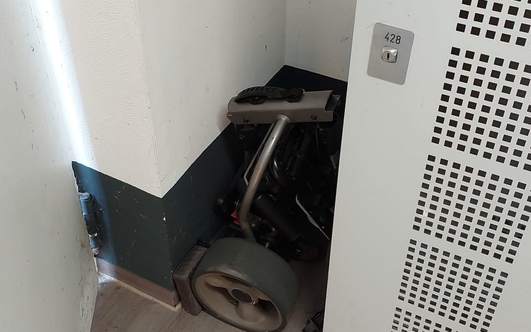 Ordnung muss sein. Ein Bericht aus unseren Caddyräumen