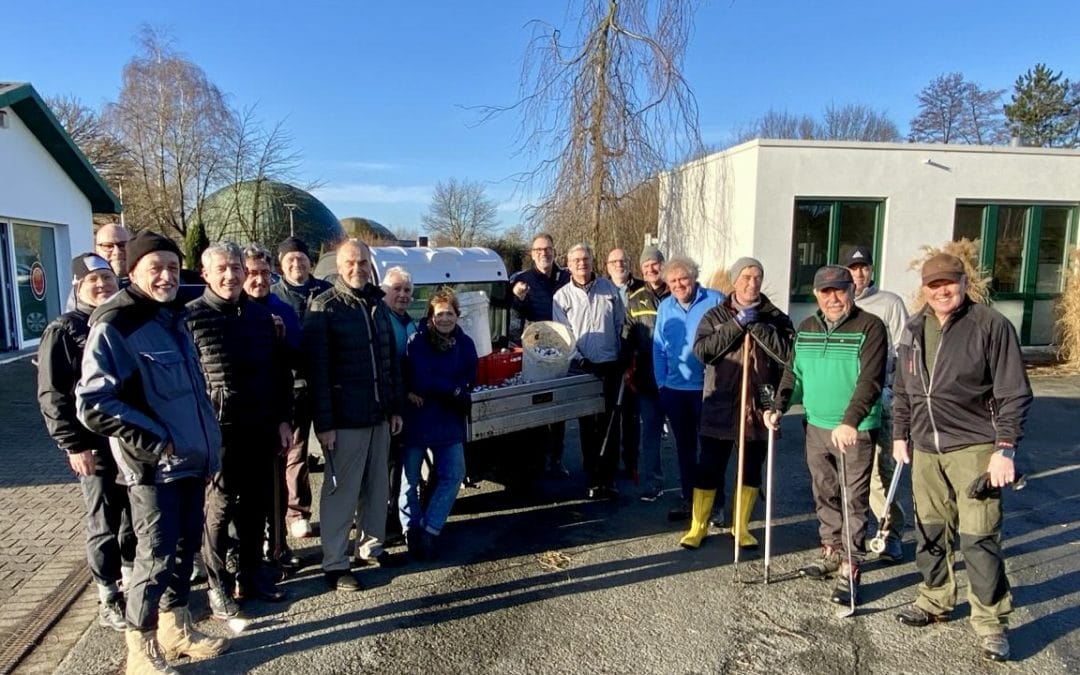 Da war einiges im Busch.