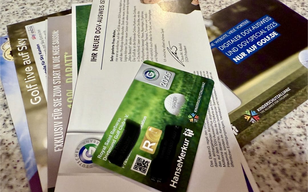 Die neuen DGV-Ausweise sind da